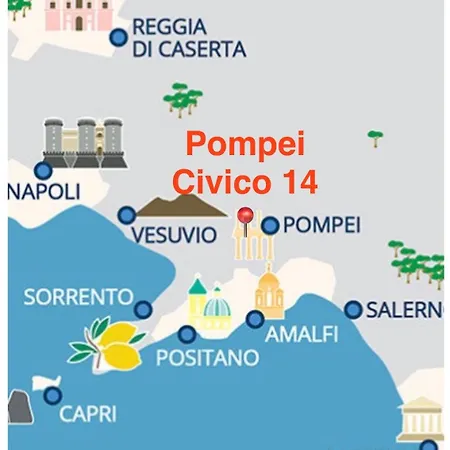 Pompei Civico 16 Daire *
